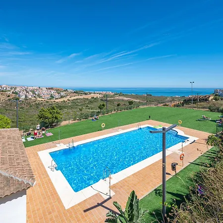 Marina Garden: Jardin Vista Mar • Valle Appartement Manilva