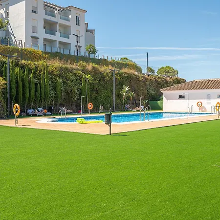 Appartement Marina Garden: Jardin Vista Mar • Valle Manilva